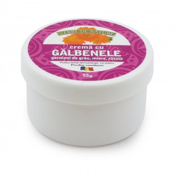 Crema cu galbenele, germeni de grau, catina si miere de albine 55 g