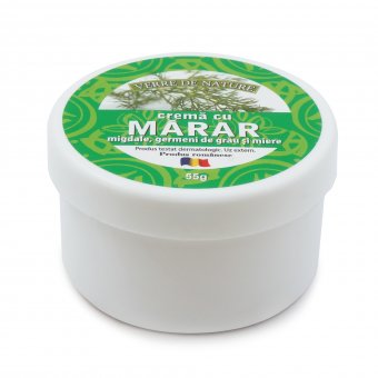Crema cu marar, germeni de grau, migdale si miere de albine 55 g