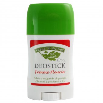 Deostick cu salvie si plop negru Femme Fleurie 50 g