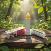 Balsam de buze cu ulei de argan, catina si aroma de capsuna 4.8 g