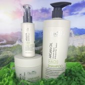 Revival Kit Argan - 3 produse (masca, sampon, ser) 500ml&1000ml&100ml