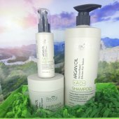 Revival Kit Argan - 3 produse (masca, sampon, ser) 500ml&1000ml&100ml