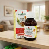 Sirop de muguri de pin cu miere si propolis 100 ml